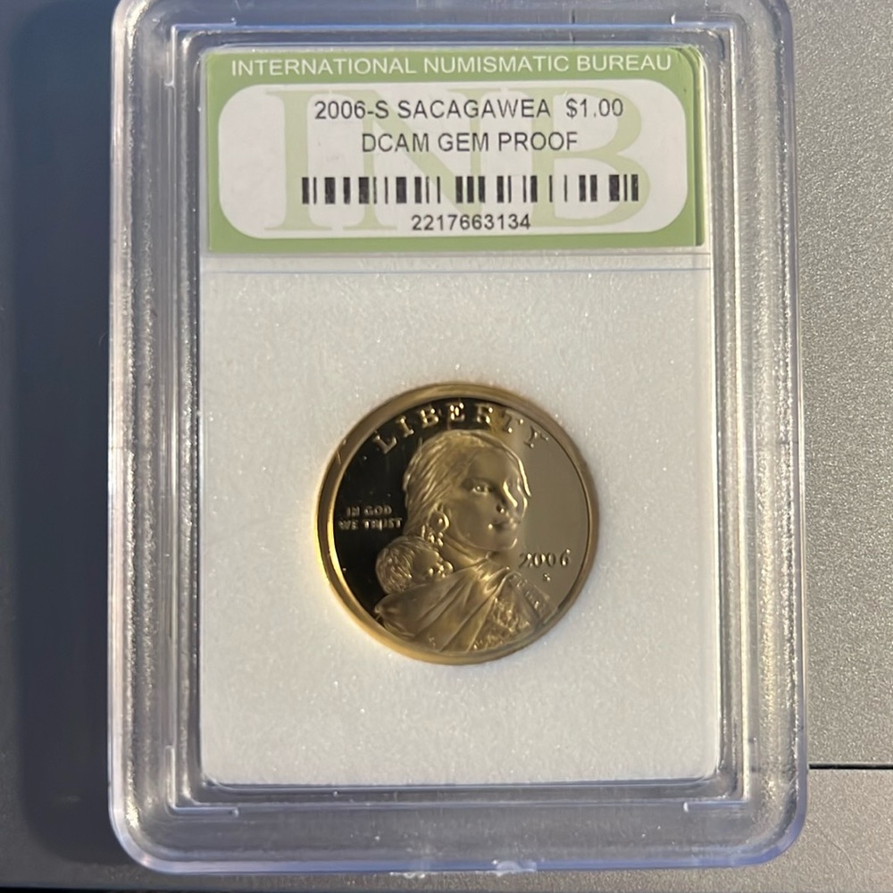 Vintage 2006 S Sacagawea One Dollar USA Coin